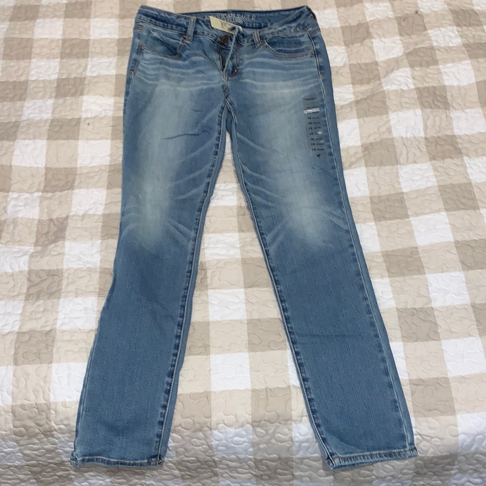 New with tags AE super stretch jegging